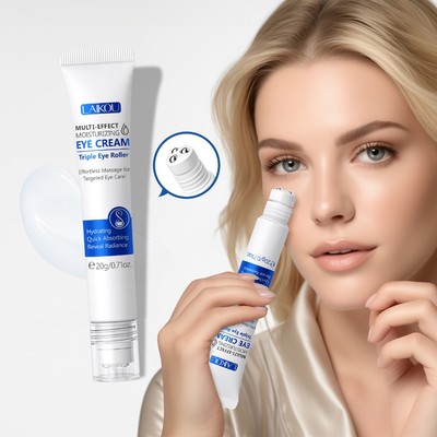 Kem dưỡng ẩm đa năng LAIKOU Kem dưỡng ẩm mắt Ba mắt Giảm quầng thâm Chống lão hóa 20g
