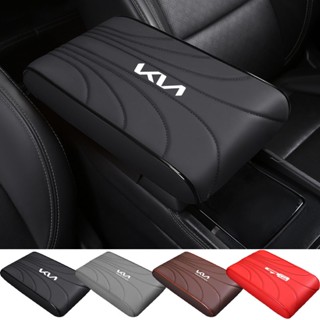 Kn KIA Xe tay vịn hộp cao miếng đệm tay vịn xe trung tâm sửa đổi tay vịn kéo dài và dày buổi sáng Seltos K2 K3 K5 Carens Forte Cerato Soluto Sportage Carnival sorento