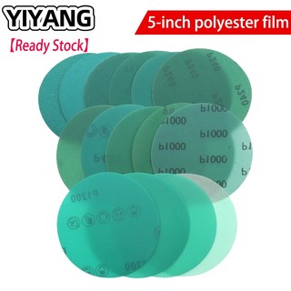 (1 cái) Giấy mài mòn 5 Inch Giấy nhám màng Polyester 40 # -2000 #
