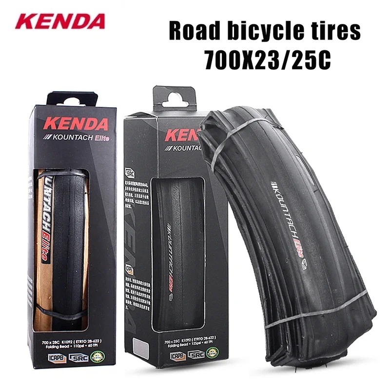Lốp xe đạp KENDA K1092 700C 700x25c Lốp xe đạp đường trường 700x28c Lốp gấp KOUNTACH Elite chống đâm