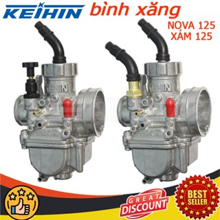 Keihin BÌNH XĂNG CON Keihin NOVA 125  XÁM 125