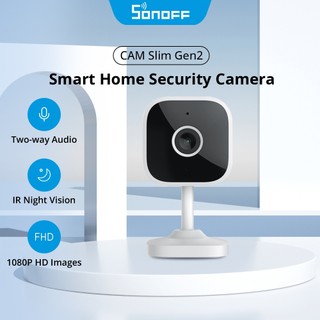  Camera an ninh gia đình thông minh SONOFF CAM Slim Gen2 1080HD Camera phát hiện con người Hibernation Điều khiển âm thanh hai chiều qua Google Alexa 