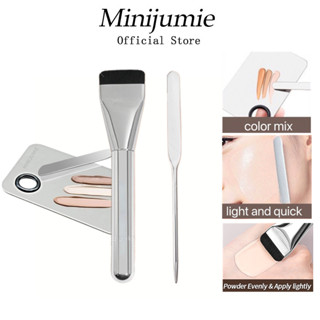 Cụ Trộn Tán Kem Nền Que Bằng Thép Không Gỉ Chính Hãng, Bẳng Trộn Thép không gỉ Cho Lớp Nền Mỏng Mịn