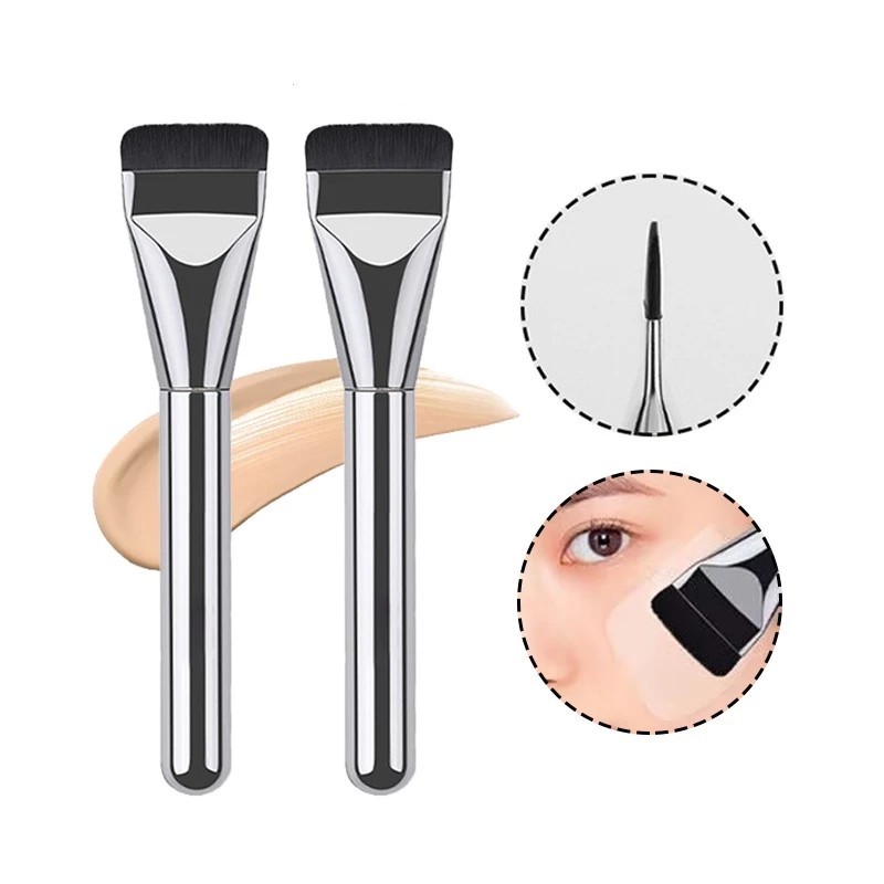 🦋glamcharm🦋1 Cọ Trang Điểm Tán Kem Nền Che Khuyết Điểm Đầu Phẳng Chuyên Nghiệpộng Nhà máy Bán hàng trực tiếp