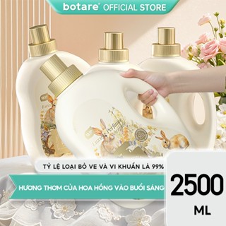 【2500ML Botare Nước giặt quần áo Morning Mist Rose 4 trong 1