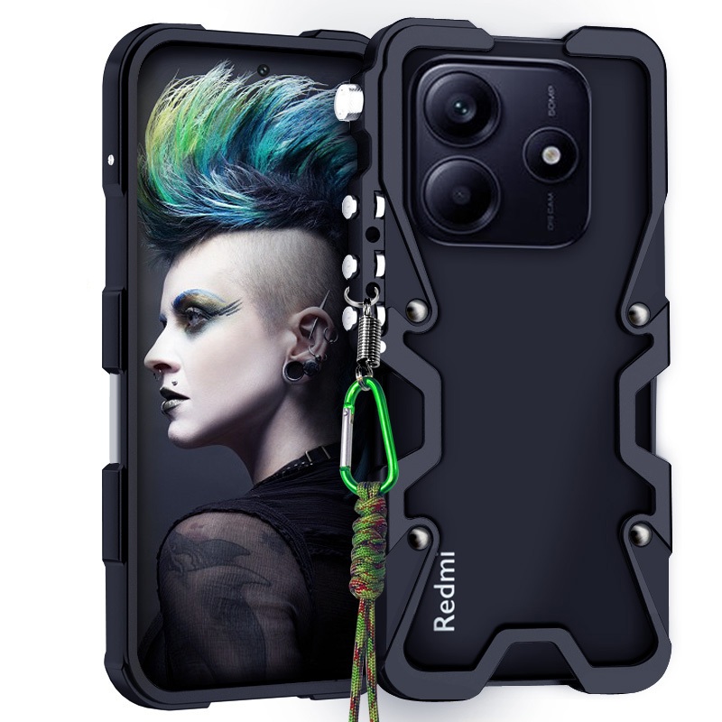  Dành Cho Xiaomi 14 Ultra 15T 13T 14T 12T 11T Redmi K90 K70 Note 12 13 14 POCO X6 Pro Vỏ Điện Thoại Kim Loại Hợp Kim Nhôm Siêu Mỏng Chống Rơi Ốp Lưng 