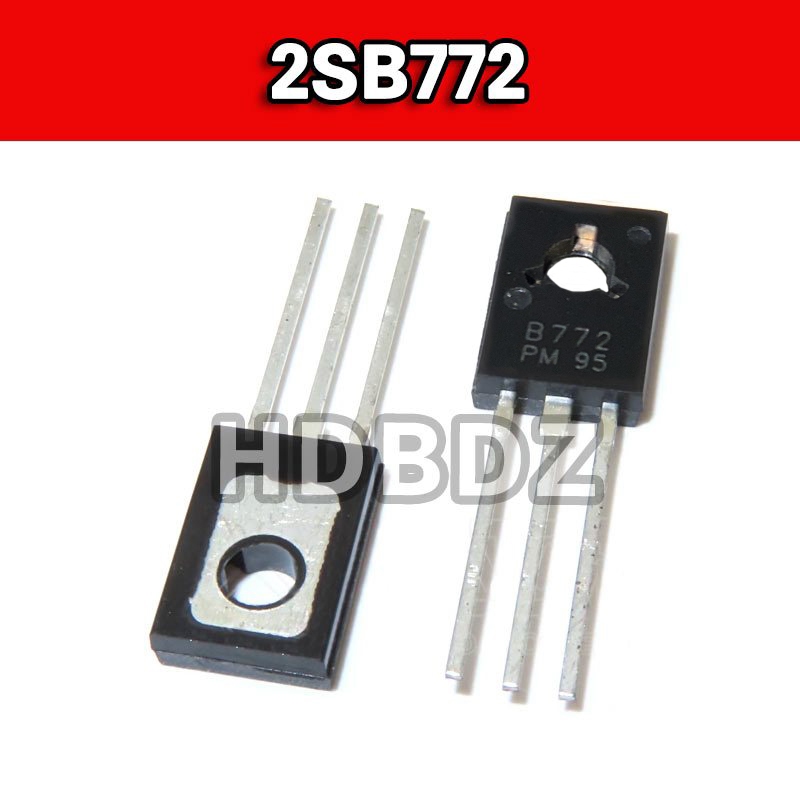20 ~ 50 CÁI 2SB772 TO-126 B772 3A 40V PNP Triode IC