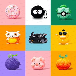 Vỏ airpods 4 cho airpod thế hệ 4 (2024) Vỏ tai nghe không dây Bluetooth Vỏ mềm silicon Phim hoạt hình dễ thương