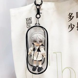Túi OB11 (16cm) Túi đi chơi Mini trong suốt, dành cho búp bê BJD 1 / 12 Búp bê Molly DOD YMY Obitsu11 GSC Nendoroid Túi BJD