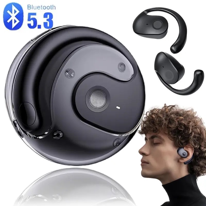Tai nghe Bluetooth MUHUO OWS BY01 (Freebies Dây Silicon) Tai nghe không dây chất lượng âm thanh HiFi