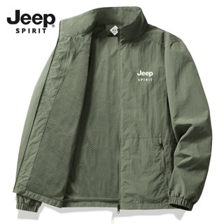 Jeep SPIRIT Mới Xuân Thu Áo Khoác Nam Thể Thao Ngoài Trời Rời Phiên Bản Hàn Quốc Áo Khoác Trung Niên Và Người Cao Tuổi