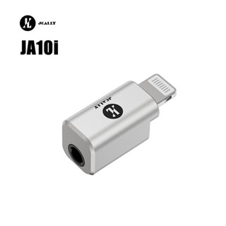  Jcally JA10i C100 HIFI Tai Nghe Âm Thanh Kỹ Thuật Số Mini Di Động Adapter Ánh Sáng Đến 3.5 Mm Cho IOS 