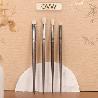【OVW】Set 4 Cọ Trang Điểm N56N64Wn66N83 Lông Dê Màu Trắng