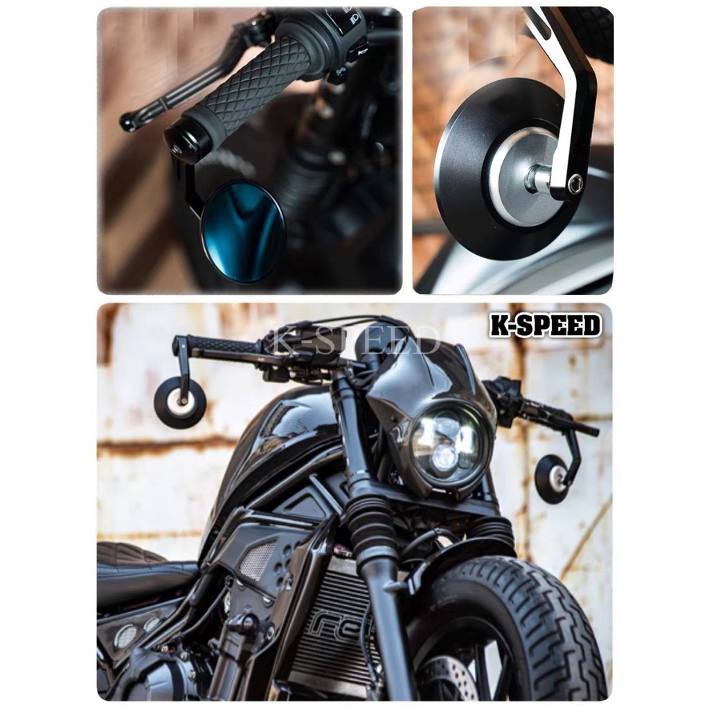 Gương chiếu hậu thanh cho Honda Rebel 250 500 300 1100 CM / CMX500 CMX300 CMX250 CMX1100 2017-2024