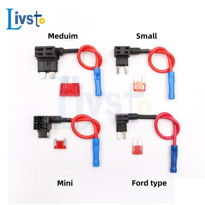1 Chiếc M / S / Mini ATM Tự Động Cầu Chì Adapter tap Dual Circuit Adapter Giá Đỡ Cho Xe Ô Tô Xe Tải Tự Động Có Lưỡi Dao Cầu Chì Tự Động