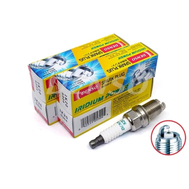 DENSO IRIDIUM POWER Bugi Proton Wira Satria Waja 1.6MMC Vios Jazz City idsi Viva Kenari Kelisa IK20 