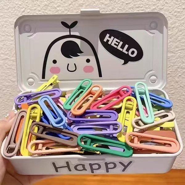 🍨Cutenest🍨 Thời Trang 1k quốc tế kẹp tóc mini cute kẹp tóc khổng lồ Kẹp Tóc mái kẹp tóc Kẹp tóc mái 