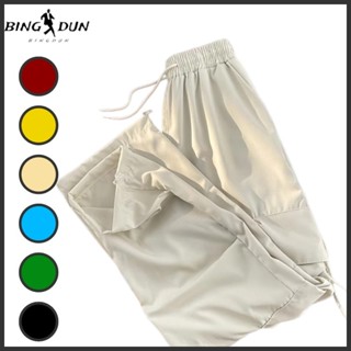 【S-3XL/7 Colors Quần kaki túi hộp nam nữ thời trang unisex solid color quần cargo pants style retro quần ống rộng xu hướng 2024 quần jogger ống rộng
