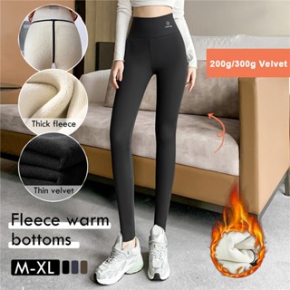   Giá đặt biệt một tuần Quần jean nữ lót lông cạp cao có giãn siêu cao siêu mềm siêu ấm ôm chân   