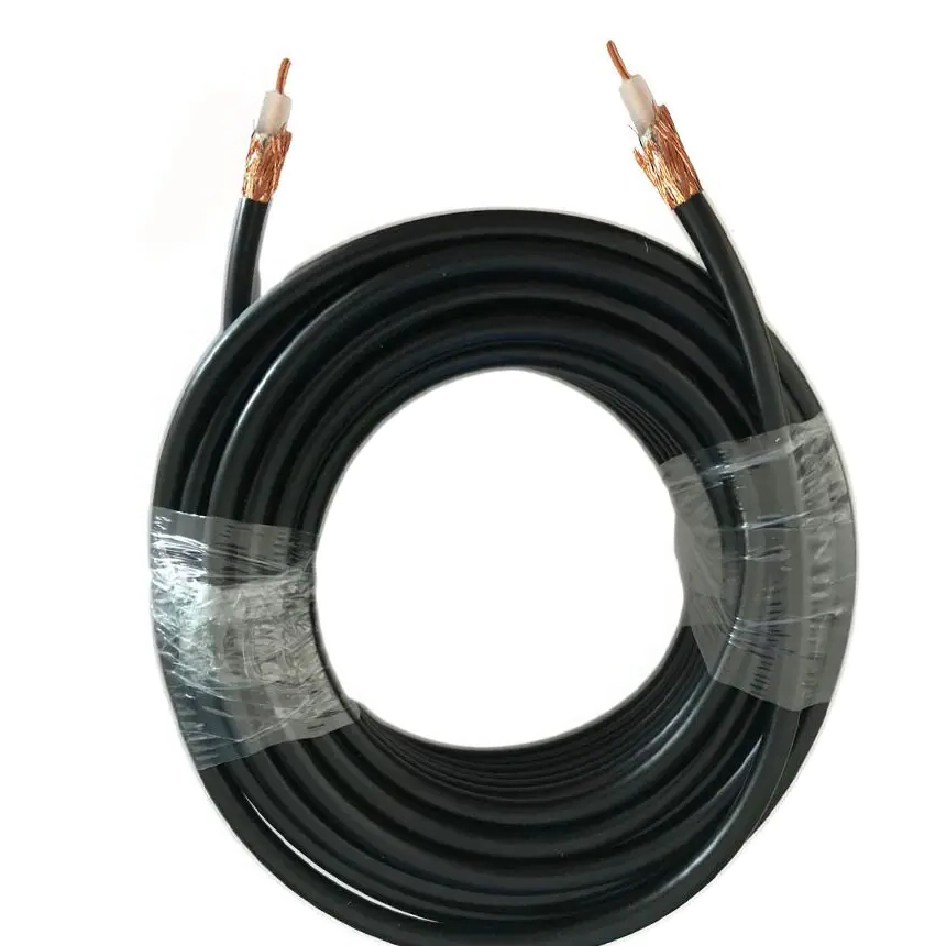 1 1m RG58 50ohm 50-3 RF Cáp Đồng Trục RG-58 RF Cáp Coax Adapter Đầu Nối Dây Pigtail Cáp