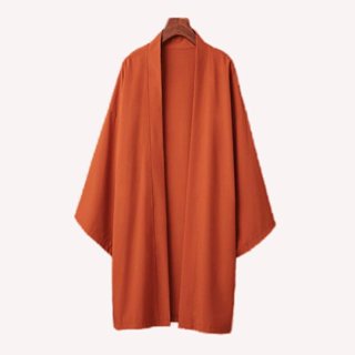 Áo khoác dài vừa phải màu trơn cổ điển mùa hè dáng rộng phù hợp Áo len Cardigan Daopao