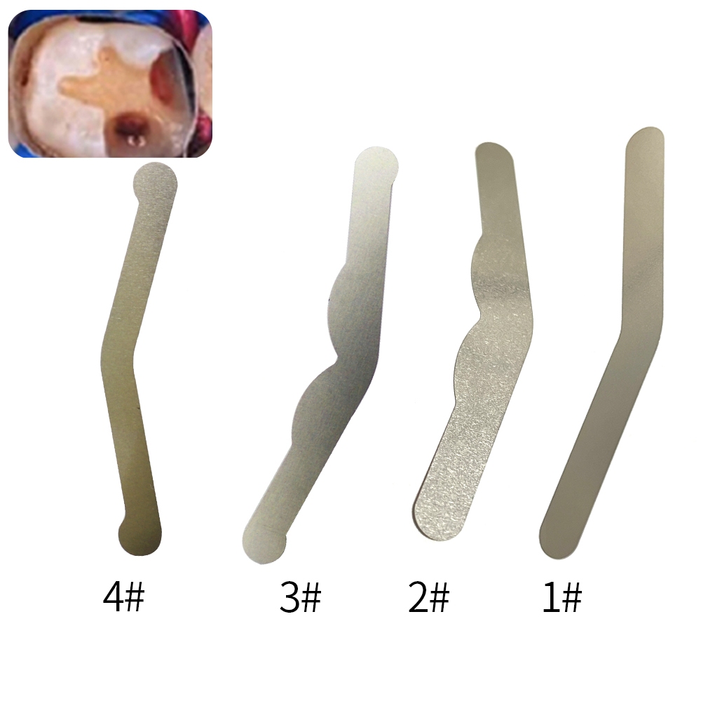 20pcs/pack stainless steel tooth matrix band