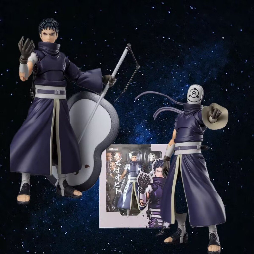 Mới Naruto Hình S.H.Figuarts Shf Shippuden Sasuke Obito Nhân Vật Hành Động Ko Mô Hình Đồ Chơi Bộ Sưu