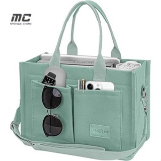 [MC] 13 inchTúi Tote Vải Nhiều Ngăn Chống Nước | Túi Xách Nữ Công Sở Cao Cấp + Tote Hàn Quốc Ngăn