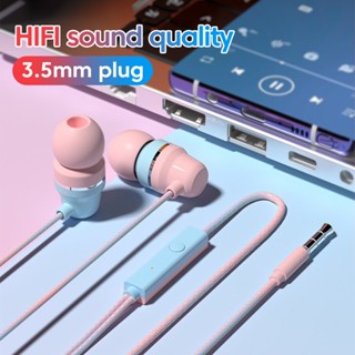 Tai Nghe 3.5mm Có Dây Có Mic Headset Điều Chỉnh Màu Trắng Phổ Biến Dành earphone Cho