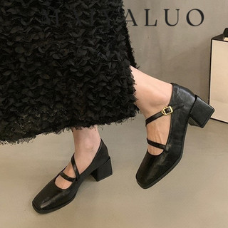 MAIYALUO Giày Búp Bê 2025New giày ballet Êm ái Mềm mại Phong cách Sang trọng FBL24A0CUX