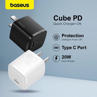 Cốc Sạc Nhanh Baseus QC 3.0 Cổng USB Type C Kép 20W PD 3.0 Cho iPhone 13