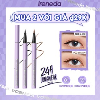 Ireneda Bút Kẻ Mắt Dạng Lỏng Chống Nước Bền Màu Suốt 24h