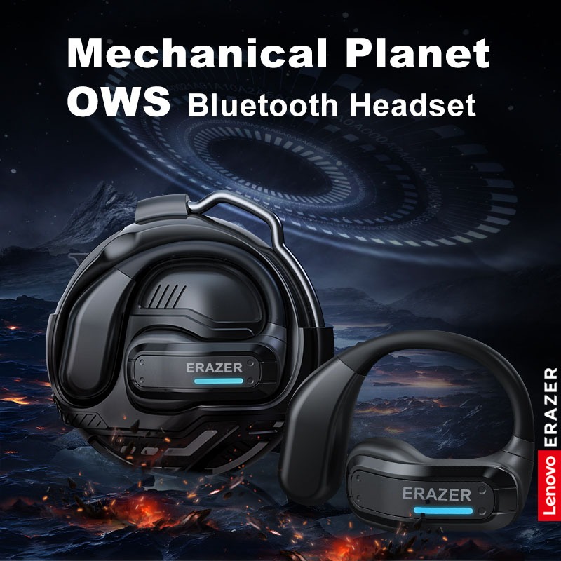 Lenovo ERAZER X8 Tai Nghe Phiên Dịch AI Bluetooth 5.4 OWS Tai nghe Bluetooth Tai nghe không dây thể thao có Mic Tai nghe không dây âm thanh nổi HiFi chống nước IPX7 Waterproof | BigBuy360 - bigbuy360.vn