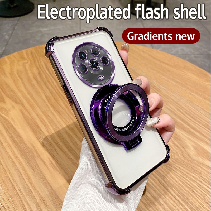 Dành Cho Honor Magic 4 Ốp Lưng TPU Mạ Điện Chống Sốc Vỏ Điện Thoại Cho Honor Magic4 Ốp Lưng