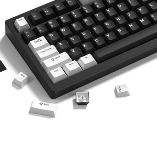 Womier Double Shot PBT Keycaps 124 phím Bộ mũ chìa khóa tùy chỉnh cho Cherry Gateron MX Công tắc Bàn phím chơi game cơ học