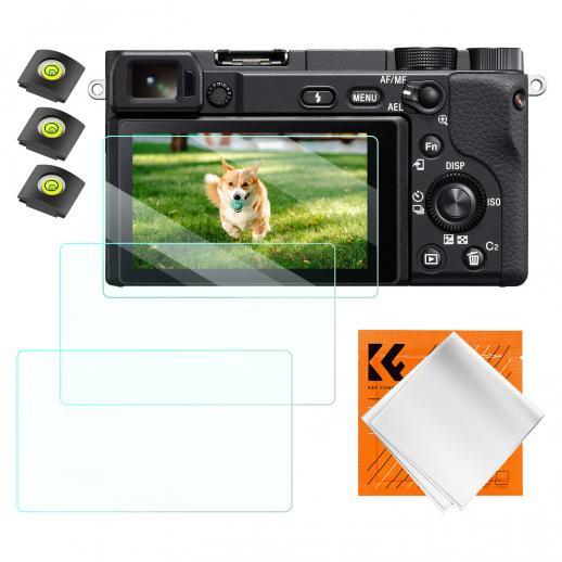 Miếng dán bảo vệ màn hình máy ảnh K & F Concept * 3 cho Sony NEX 7, NEX 6, NEX 6L, NEX 5, NEX 3N, A6