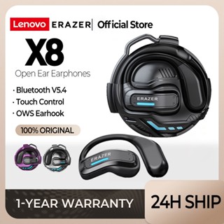 Lenovo ERAZER X8 OWS Tai nghe Bluetooth Tai nghe không dây thể thao có Mic Tai nghe không dây âm thanh nổi HiFi chống nước IPX7 Waterproof