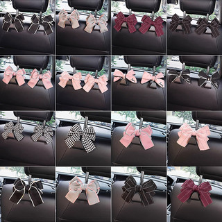 Thời Trang Bowknot Ghế Ô Tô Móc Treo Giá Đỡ Ô Tô Lưu Trữ Móc Treo Phụ Kiện Nội Thất