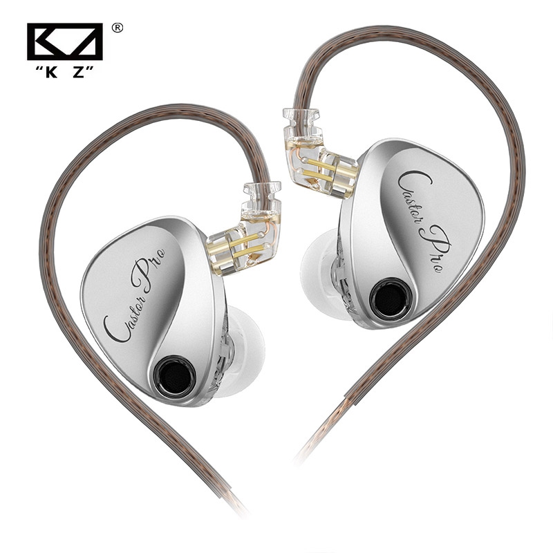 Kz Castor Pro Có Dây Trong Tai Độ Trung Thực Cao Bass 10 Mm Năng Động Có Thể Điều Chỉnh Giám Sát Tai Nghe Nhạc Tùy Chỉnh Tai Nghe Chơi Game