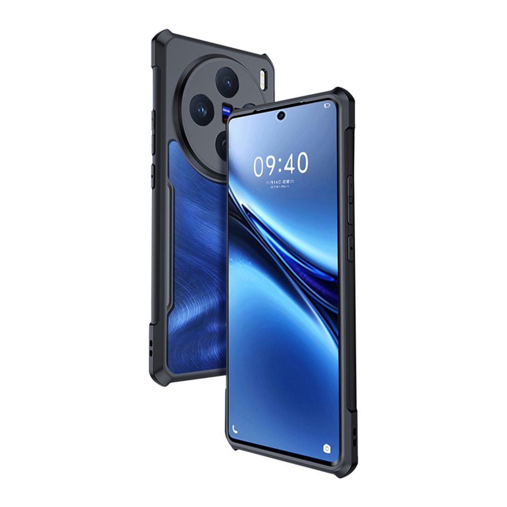 Ốp điện thoại VIVO X200/X200 Pro/X200 Pro Mini Xundd Ốp điện thoại trong suốt Túi khí Vỏ bảo vệ ống kính chống sốc