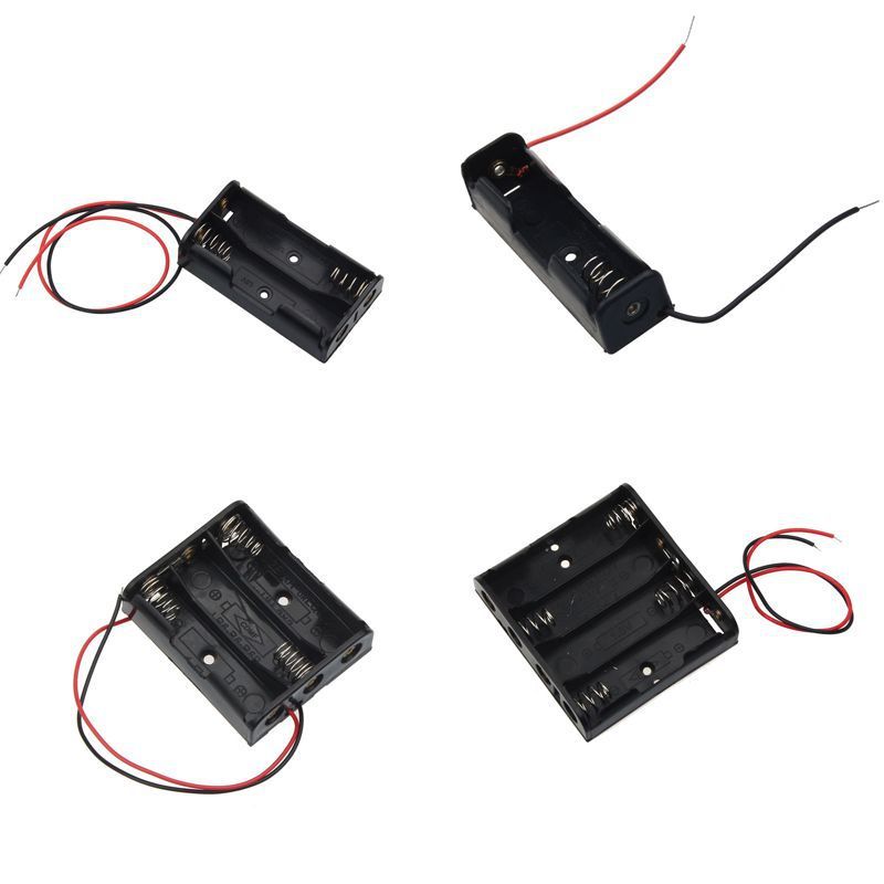 Hộp Pin 18650 1 Phần 2 Phần 3 Phần 4 Phần Đế Sạc Với Dòng Dày
