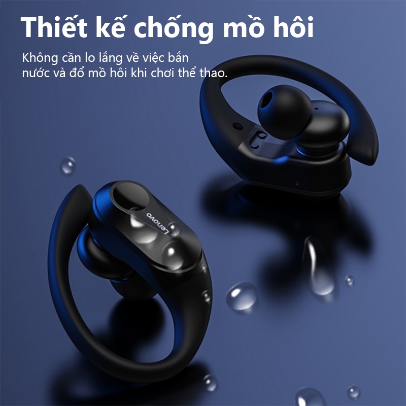Tai Nghe Bluetooth Lenovo LP75 không Dây Thể Thao  Chống Nước HiFi Stereo Có Bluetooth 5.3 | BigBuy360 - bigbuy360.vn