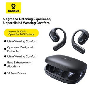 Tai nghe Baseus Eli 10i Fit Open-Ear TWS Bluetooth 5.4 – Thiết Kế Thể Thao, Chống Nước IP54