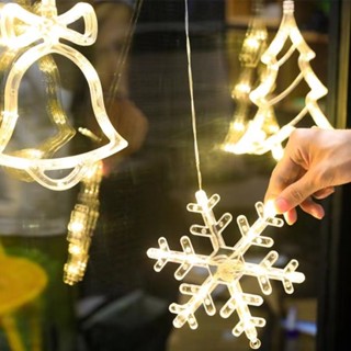  Đèn LED Giáng Sinh Hút Cốc Đèn Trang Trí Giáng Sinh Ông Già Noel Nai Sừng Tấm Trung Tâm Khách Sạn Cửa Sổ Giáng Sinh Không Khí Trang Trí 