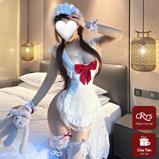 Đồ lót gợi cảm cho nữ gợi cảm nơ trang phục tạp dề hầu gái ngọt ngào