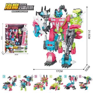 Đồ Chơi Lắp Ráp robot Biến Hình Độc Đáo