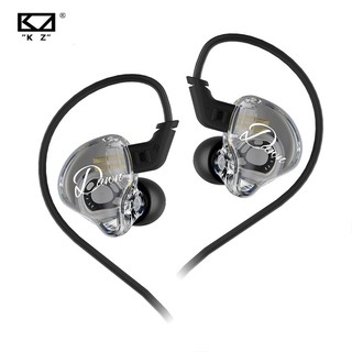  Tai nghe có dây KZ Dawn In-Ear HiFi IEM Tai nghe nhạc trong suốt toàn bộ Trò chơi thể thao Tai nghe tùy chỉnh có micrô 