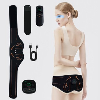 MÁY MASSAGE MÔNG Máy tập mông chạy điện siêu nhỏ cơ hông mát xa với 10 chế độ nâng 30 cấp cho văn phòng tại nhà