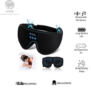 Tai nghe mặt nạ 3D không dây Bluetooth cho người nằm nghiêng, loa âm thanh nổi siêu mỏng