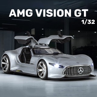  Tỉ Lệ 1: 32 Benz AMG Vision GT Hợp Kim Xe Mô Hình Diecast Xe Âm Thanh Ánh Sáng Xe Người Yêu Bộ Sưu Tập Trẻ Em Quà Tặng Sinh Nhật Kim Loại Đồ Chơi Bé Trai 